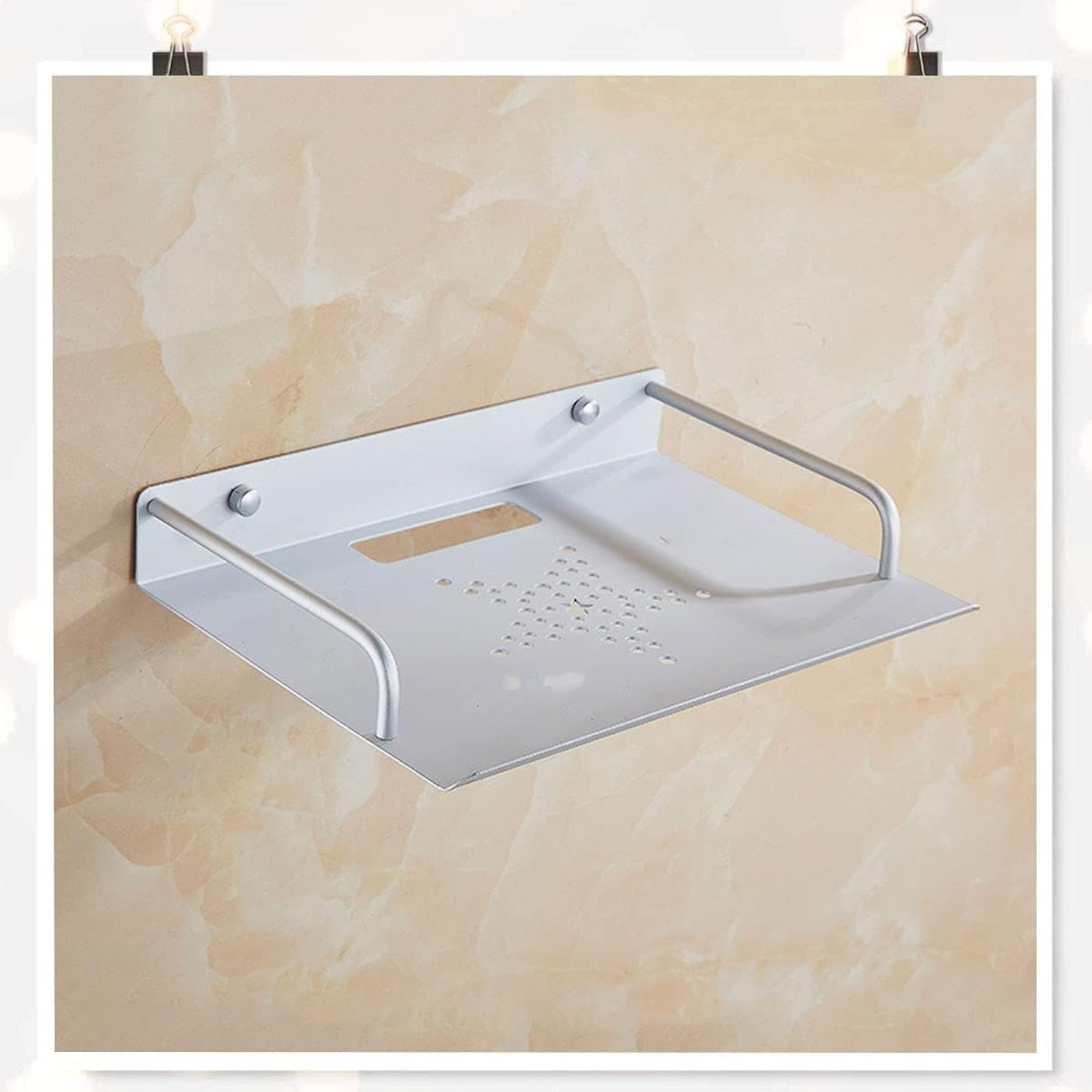 Wandhalterung Router Tablett Repeater Rack Netzwerk Regal 23x16cm