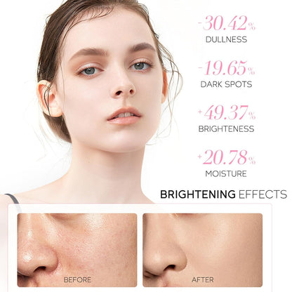 4tlg Sakura Gesichtspflege Reiseset mit SPF50+ Sonnencreme Geschenkset