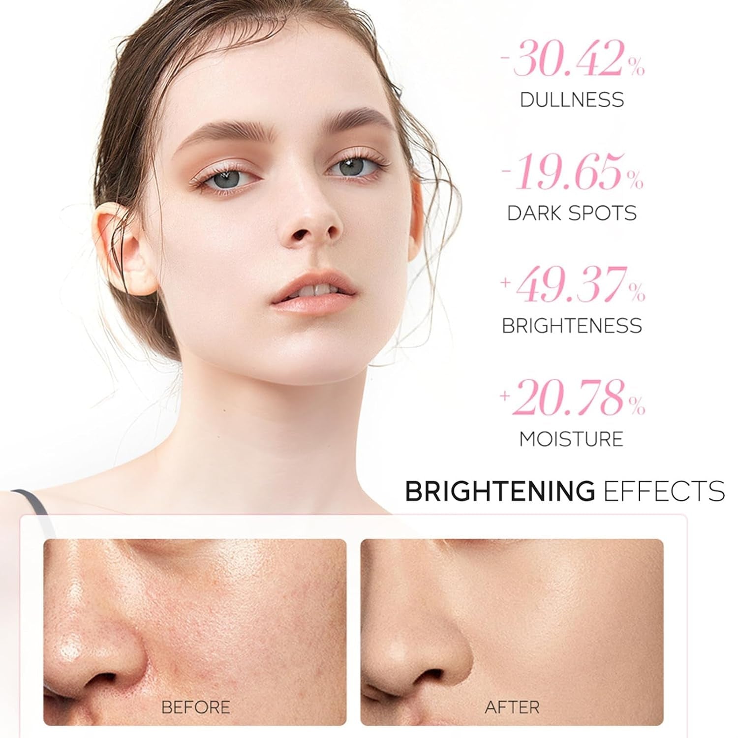 4tlg Sakura Gesichtspflege Reiseset mit SPF50+ Sonnencreme Geschenkset