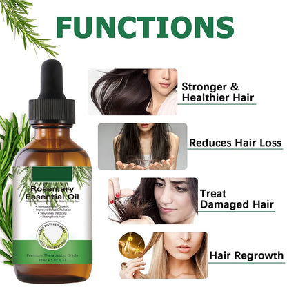 Ätherisches Rosmarinöl 60ml Haarwachstum Haare Augenbrauen Wimpern Stärkt Nährt