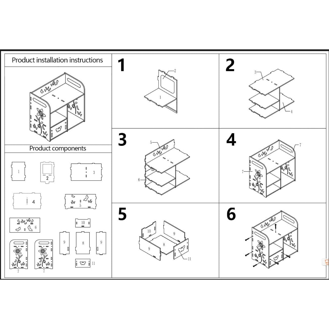 Make up Organizer Schubladen Kosmetikbox Schminktisch