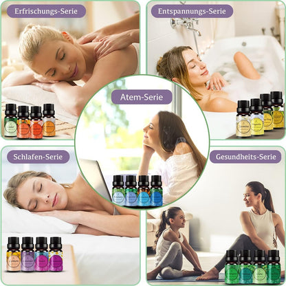 20er Set Ätherische Öle für Diffuser Aroma Duftöl Valentinstag Geschenk
