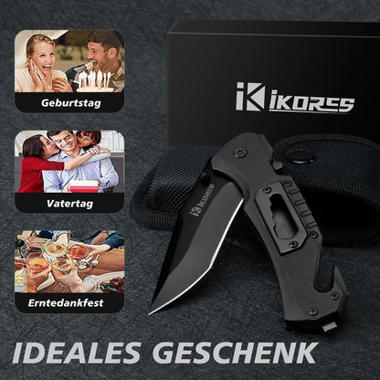 Premium Klappmesser 20cm Einhandmesser Aluminium-Griff