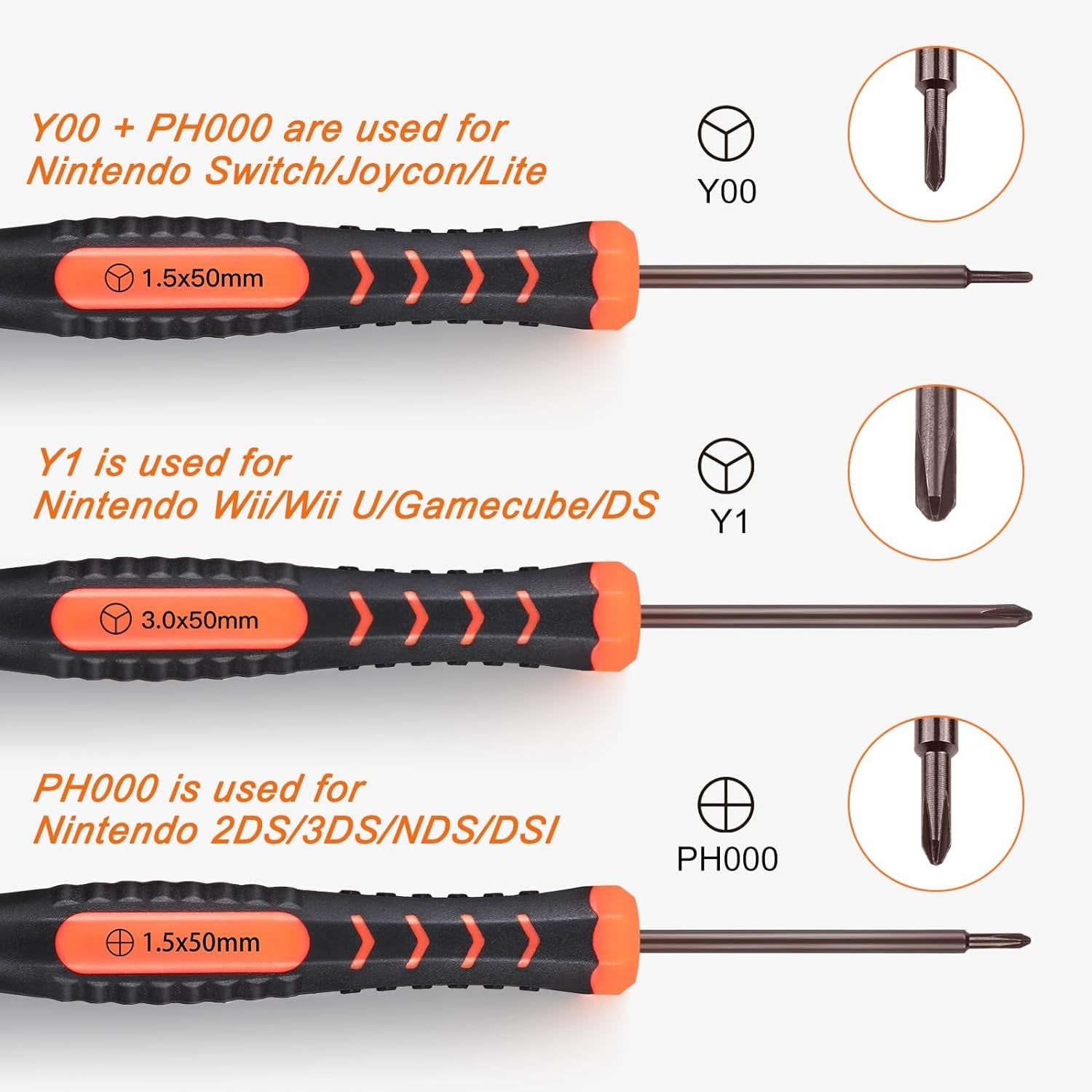 Schraubendreher Set für Nintendo Switch Reparatur Werkzeug Kit 6Pcs