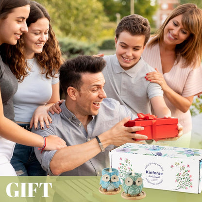 Duftkerzen Geschenkset in Eulen Form Geschenke für Frauen