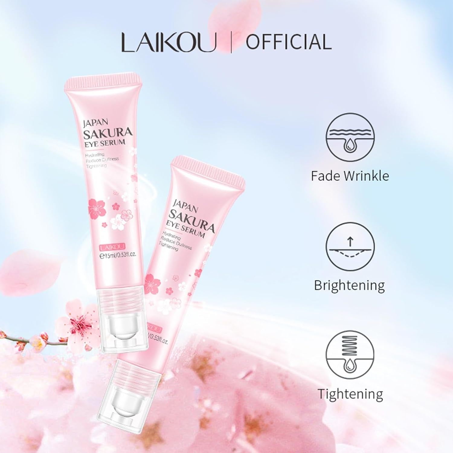 Geschenke Set Sakura 7-tlg Hautpflege für Teenager-Mädchen Frauen Anti Aging