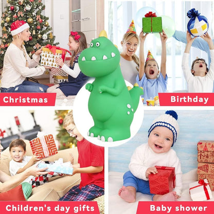Grünes Dinosaurier Sparschwein T-Rex Kinder Geschenk