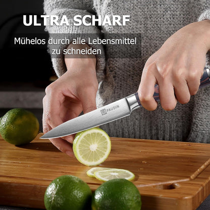 Kochmesser Allzweckmesser 13 cm Profi Küchenmesser Edelstahl