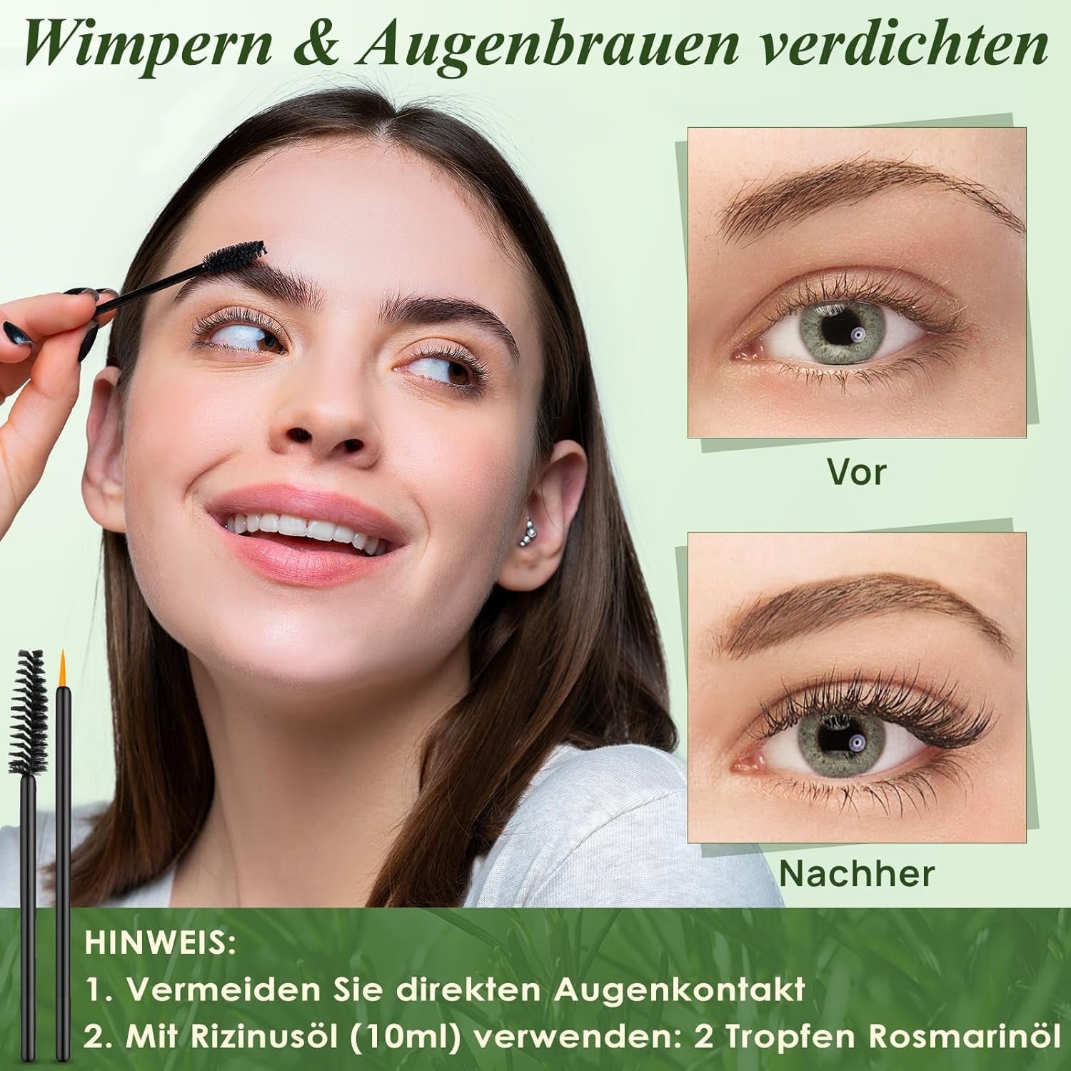 100% Reines Rosmarinöl Haare Haaröl 100ml - Wachstum, Aromatherapie Öl