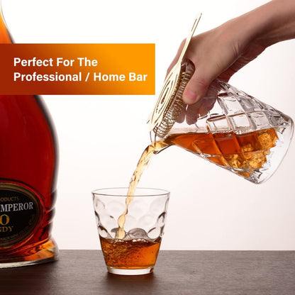 Kristall Cocktail Rührglas 18oz Bar Zubehör Mixglas für Cocktails