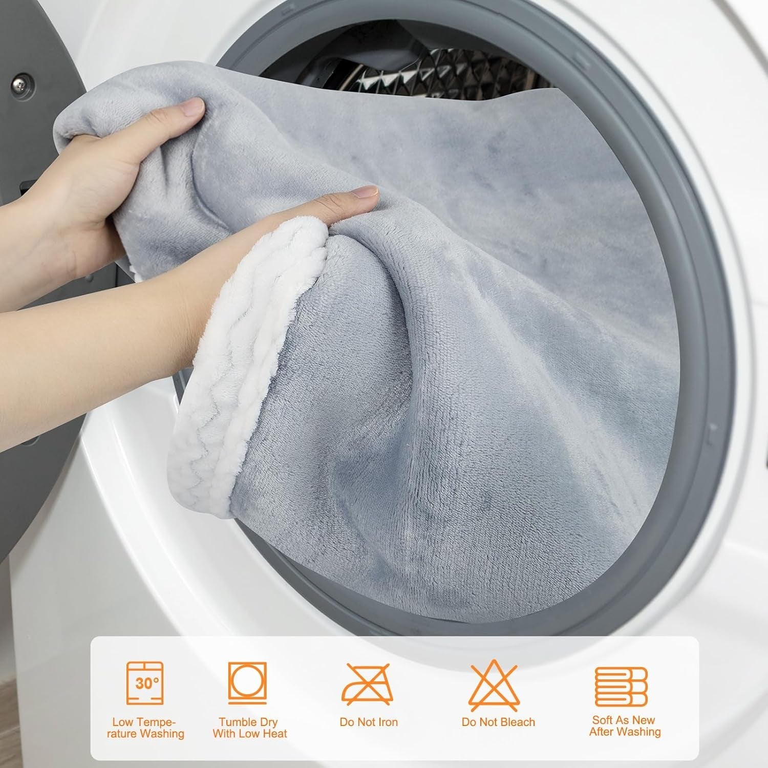 Wärmer Weiche Flauschig Flanell Sofadecke Wohndecke 230x240cm