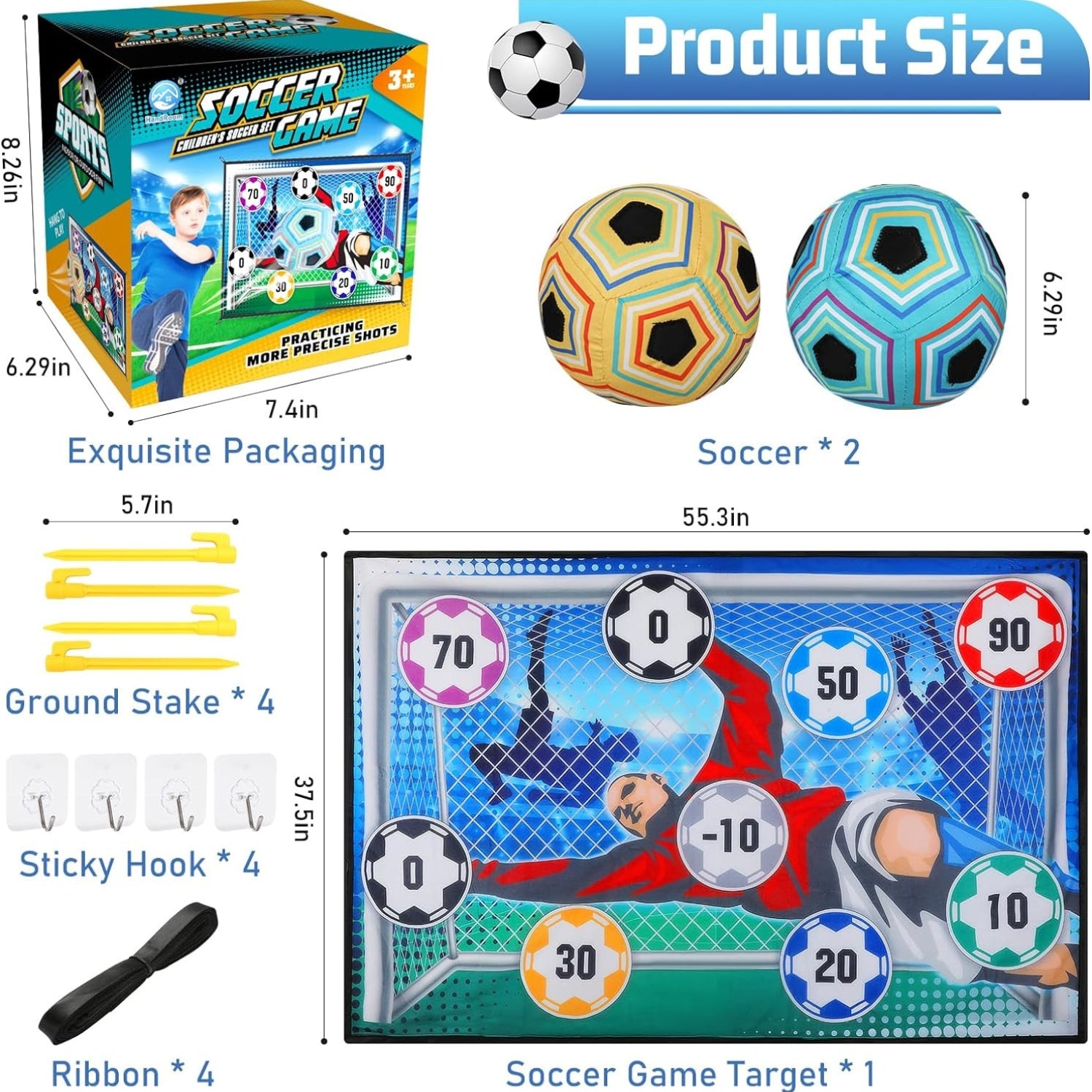 Outdoor Spielzeug Fußball Geschenke Jungen Fußball Spielset