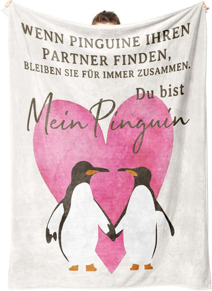 Valentinstag Geschenk Freundin Flauschige Flanelldecke Geschenke für Frauen