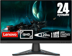 Lenovo G24qe-20, 23,8" QHD Gaming Monitor 2560x1440 100Hz 1ms Reaktionszeit