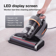 Jimmy BX7 Pro Milbensauger 700W Leistungsstark Matratzenreiniger mit UV-C-Licht, Hausstaubmilben Sensor,Ultraschall Funktion,16Kpa Absaugung Handstaubsauger für Matratze Sofa Bett, Grau