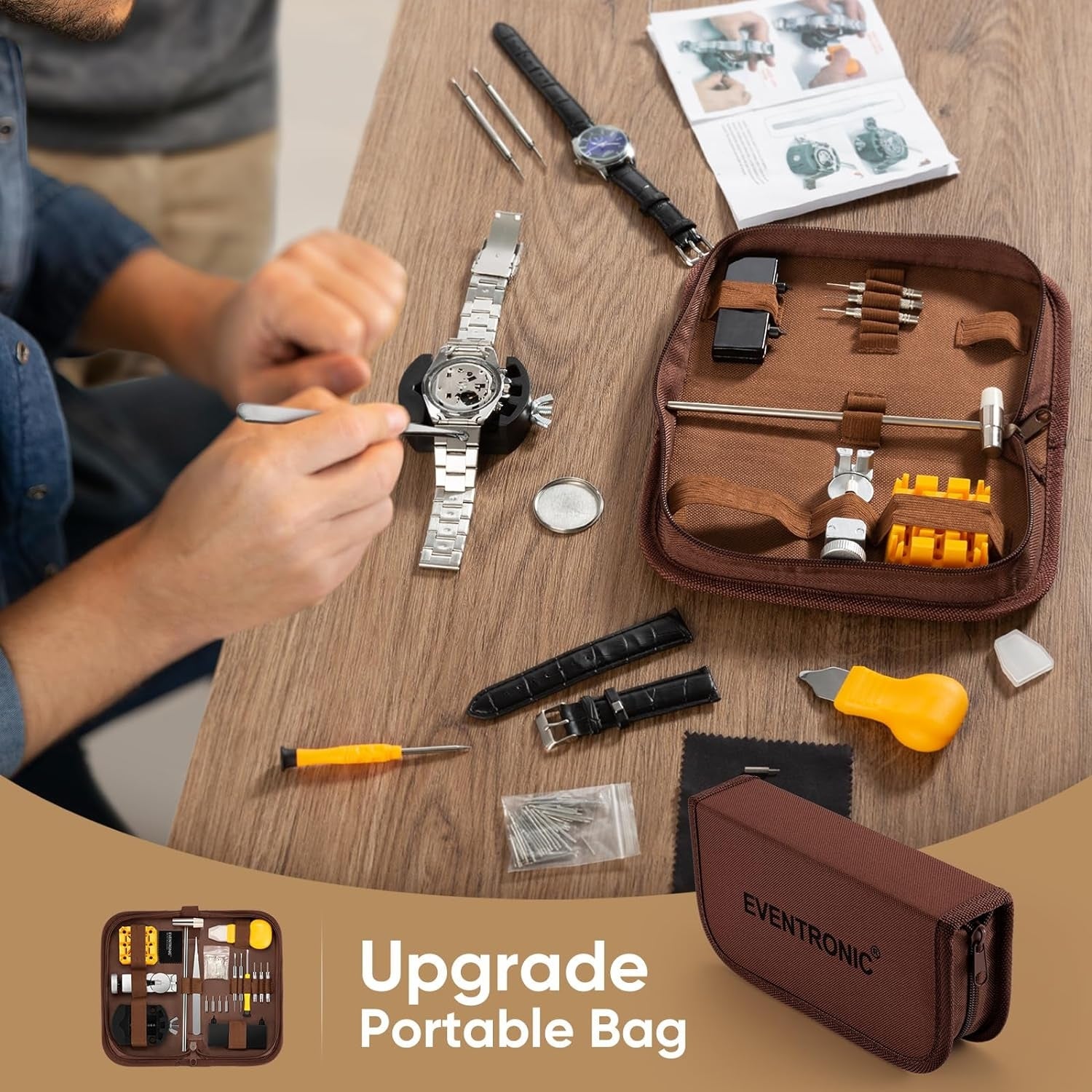 Uhrmacherwerkzeug Set Uhrenwerkzeug Batteriewechsel Uhren Werkzeuge Set