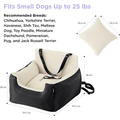 Hundesitz Auto Kleine Hunde Wasserdichter Rückbank schwarz Aufbewahrungstaschen