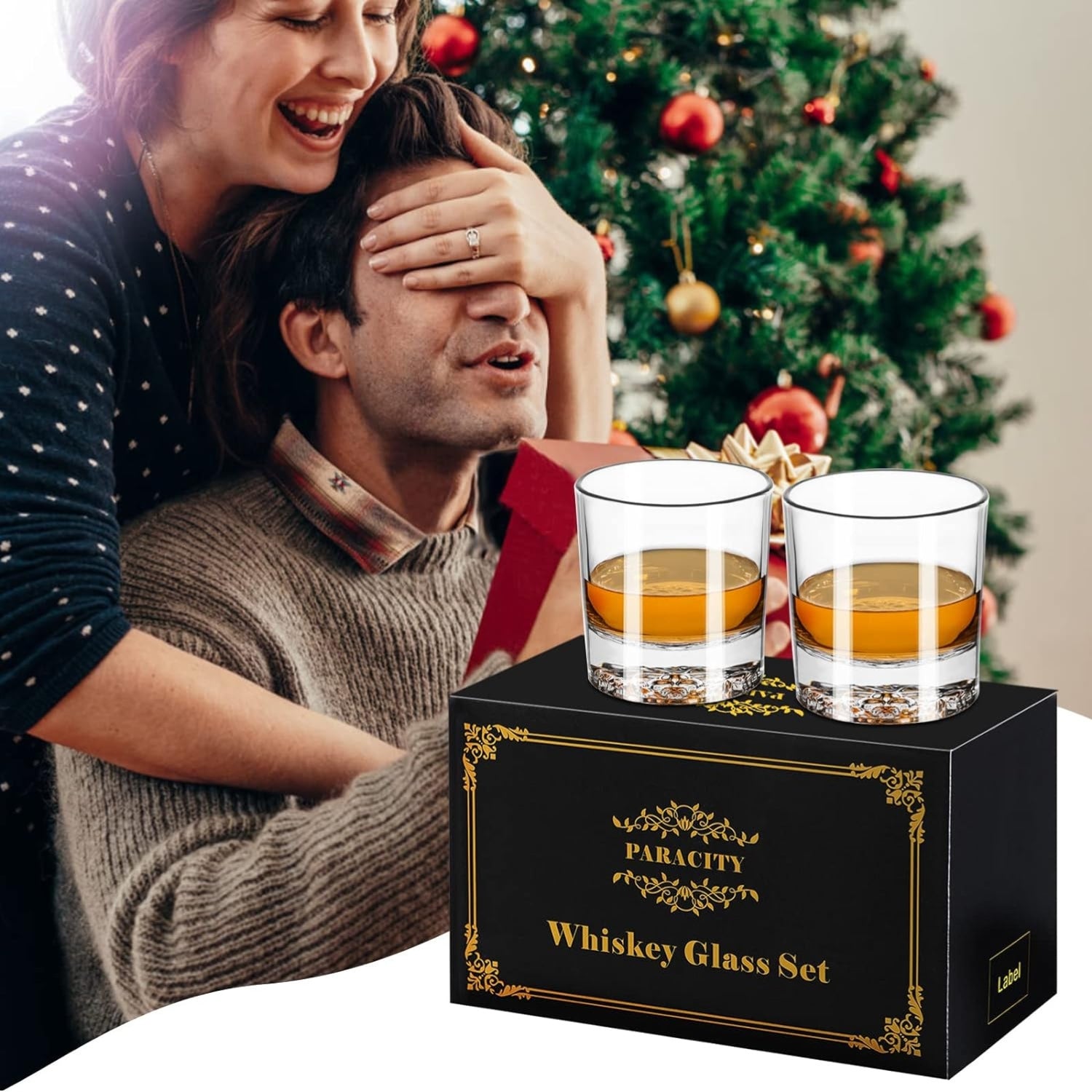 Rum Whisky Gläser Set 300ml Löwenmuster Dicker Boden Tumbler