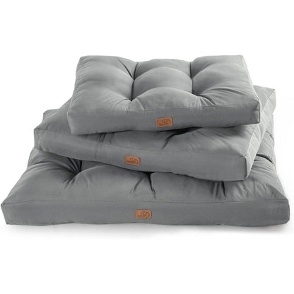 Hundekissen große Hunde waschbar 111x89cm Hundematratze wasserdicht grau