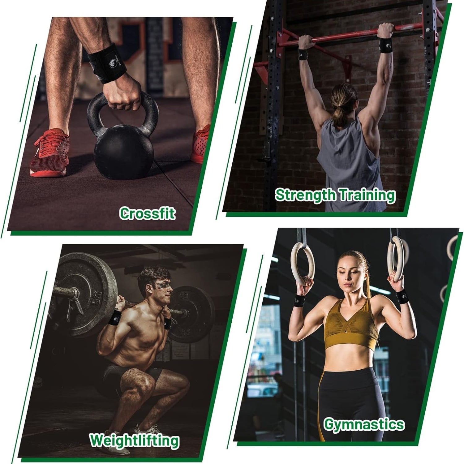 Handgelenk Bandagen 45 cm Zughilfen Krafttraining Fitness Daumenring