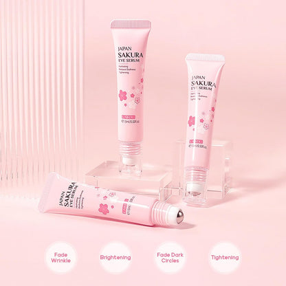 Sakura Gesichtspflege Set Hautpflege Set für Gesicht mit Feuchtigkeit und Anti Aging 7-teiliges Geschenke Set ideal für Teenager-Mädchen und Frauen