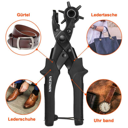 uhrmacher schraubendreher set Gürtellochzange Heavy Duty Revolverlochzange