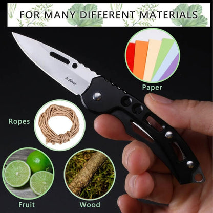 Günstiges Taschenmesser Klappmesser 2 Stück Klein Klappmesser Mini Outdoor EDC