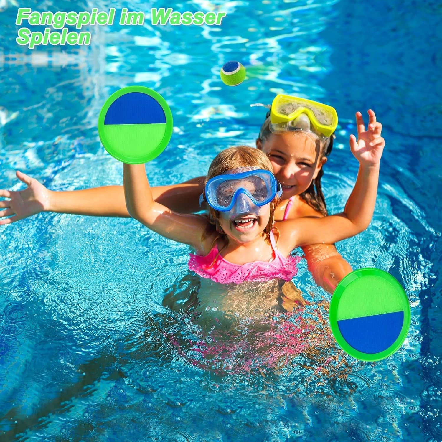 Klettballspiel für Kinder Klettball Strandspielzeug Wurfspiel Kinderspiele