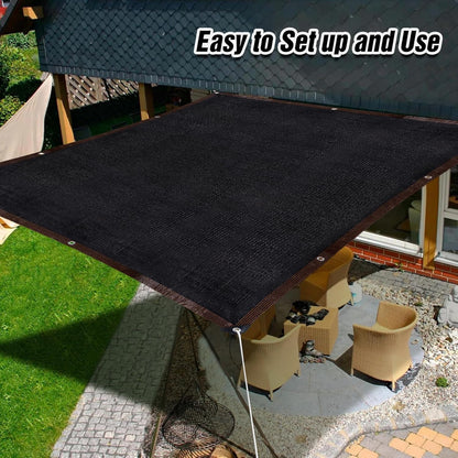 2x3m Schattennetz 90%-95% UV-Schutz Schattiernetz Sonnensegel Schwimmbecken