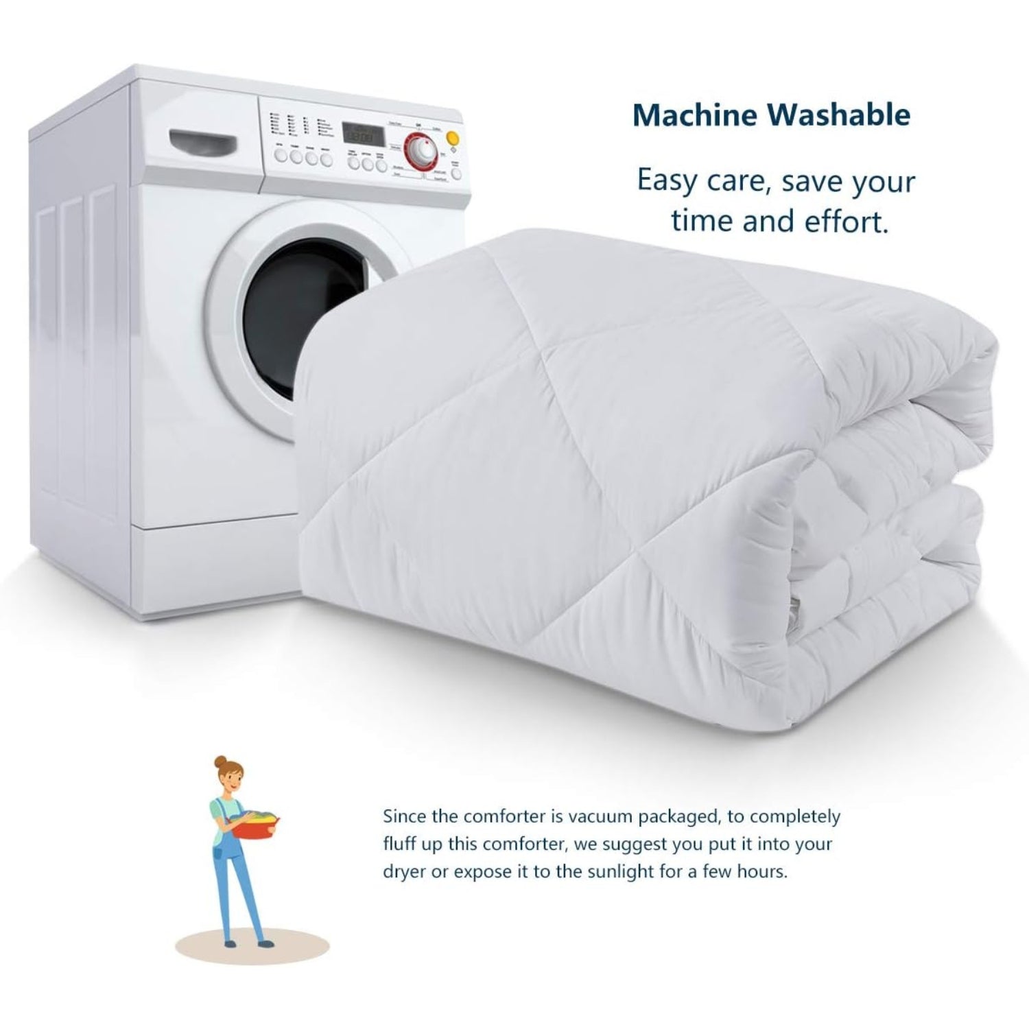 kuscheldecke Kinder flauschige Bettdecke 200x200cm Steppdecke Mikrofaser 300gsm