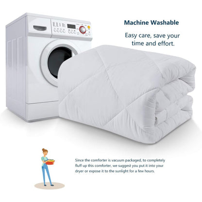 kuscheldecke Kinder flauschige Bettdecke 200x200cm Steppdecke Mikrofaser 300gsm