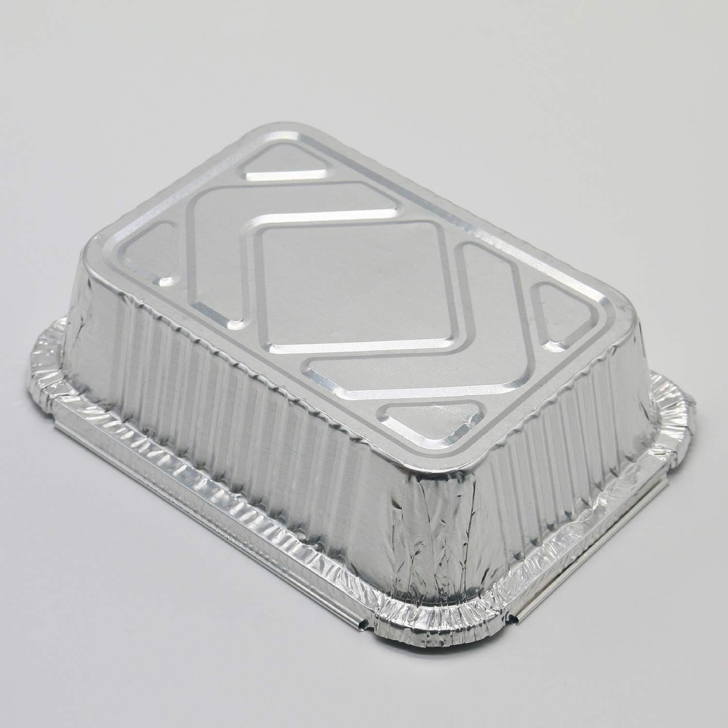 Grill Aluschalen Tropfschalen Grillschale Auflaufform 25 Stück Einweg Schalen aus Aluminiumfolie Behälter 15x12x5cm 400ml ohne Deckel