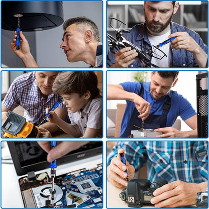 uhrenwerkzeugset uhrmacher schraubendreher set Feinmechaniker Schraubendreher Set Mini Schraubenzieher 62 in 1 Werkzeug Set Präzisions Schraubendreher