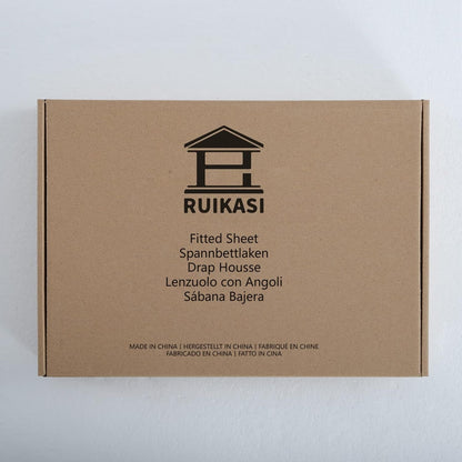 Bettdecke flauschige Decke Spannbettlaken 180x200cm Mikrofaser Betttuch 30cm Tiefe Tasche feuchtigkeitsabsorbierend für Boxspringbett und Matratzen