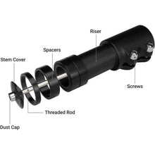 Höhenadapter Vorbau Lenkererhöhung für Fahrrad MTB Mountainbike 28.6mm 120mm