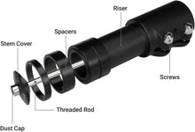 LERWAY Fahrrad Vorbau Höhenadapter Lenkererhöhung Aluminium