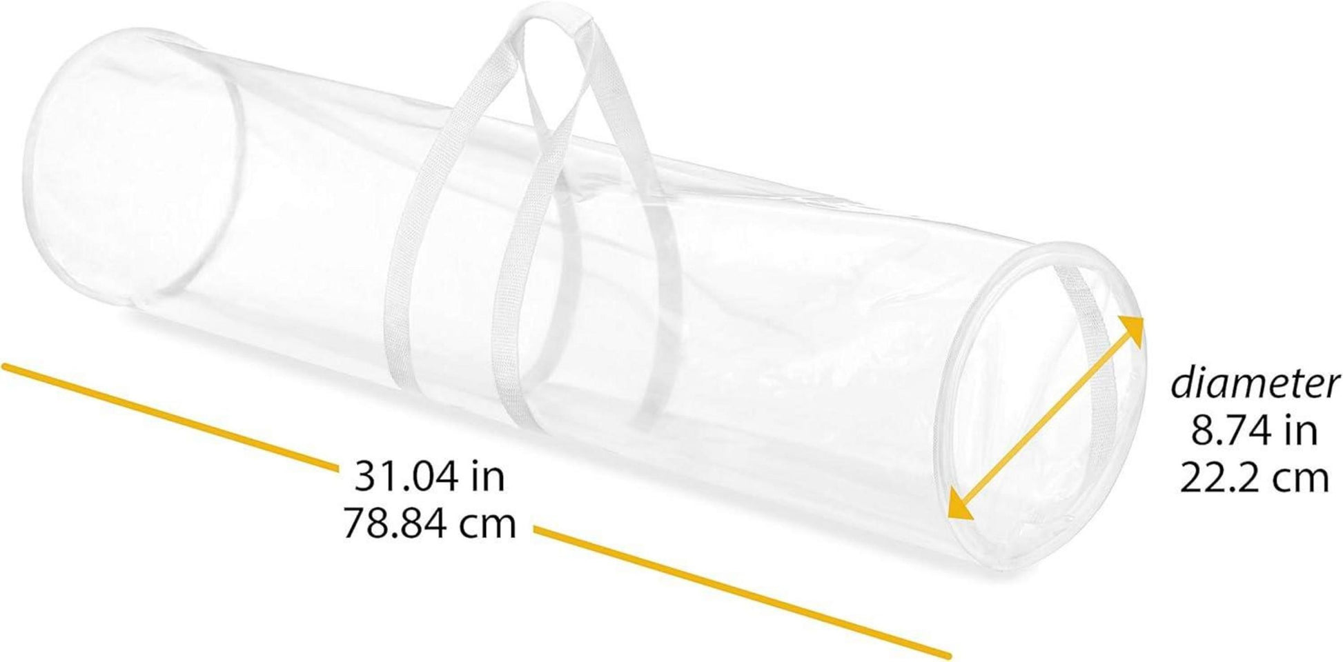 Whitmor Geschenkpapier-Organizer - Transparenter Rollenhalter 76,2 cm