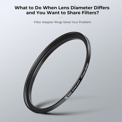 18-teiliges Kamera-Filteradapter Set Step-Up & Step-Down