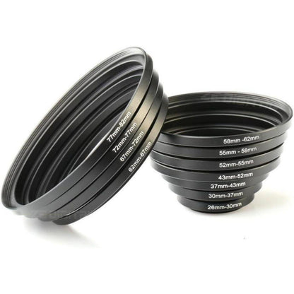 K&F Concept 11 teiliges Step Up Ring Filter Adapterring Set