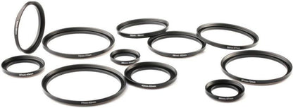 K&F Concept 11-teiliges Step Up Ring Set für DSLR Kamera