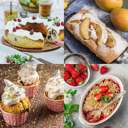 Ouddy Edelstahl-Schneebesen Set 3-teilig 20,3 cm 25,4 cm