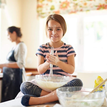 Edelstahl-Schneebesen Set 3 Größen 20 25 30 cm Küchenwisks Mixing Whisk
