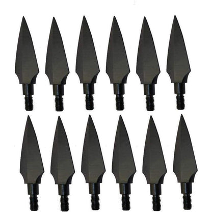 12er Pfeilspitzen Jagdspitzen Metall für Bogen Armbrust 157