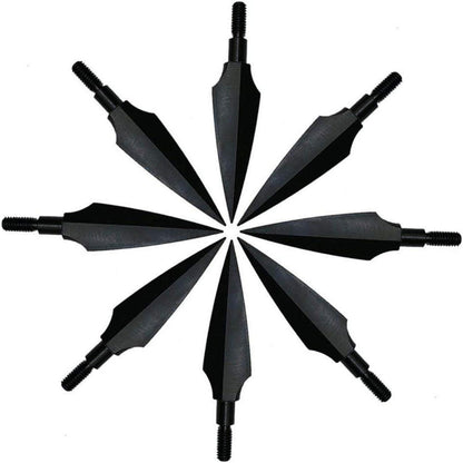 12er Pfeilspitzen Jagdspitzen Metall für Bogen Armbrust 157