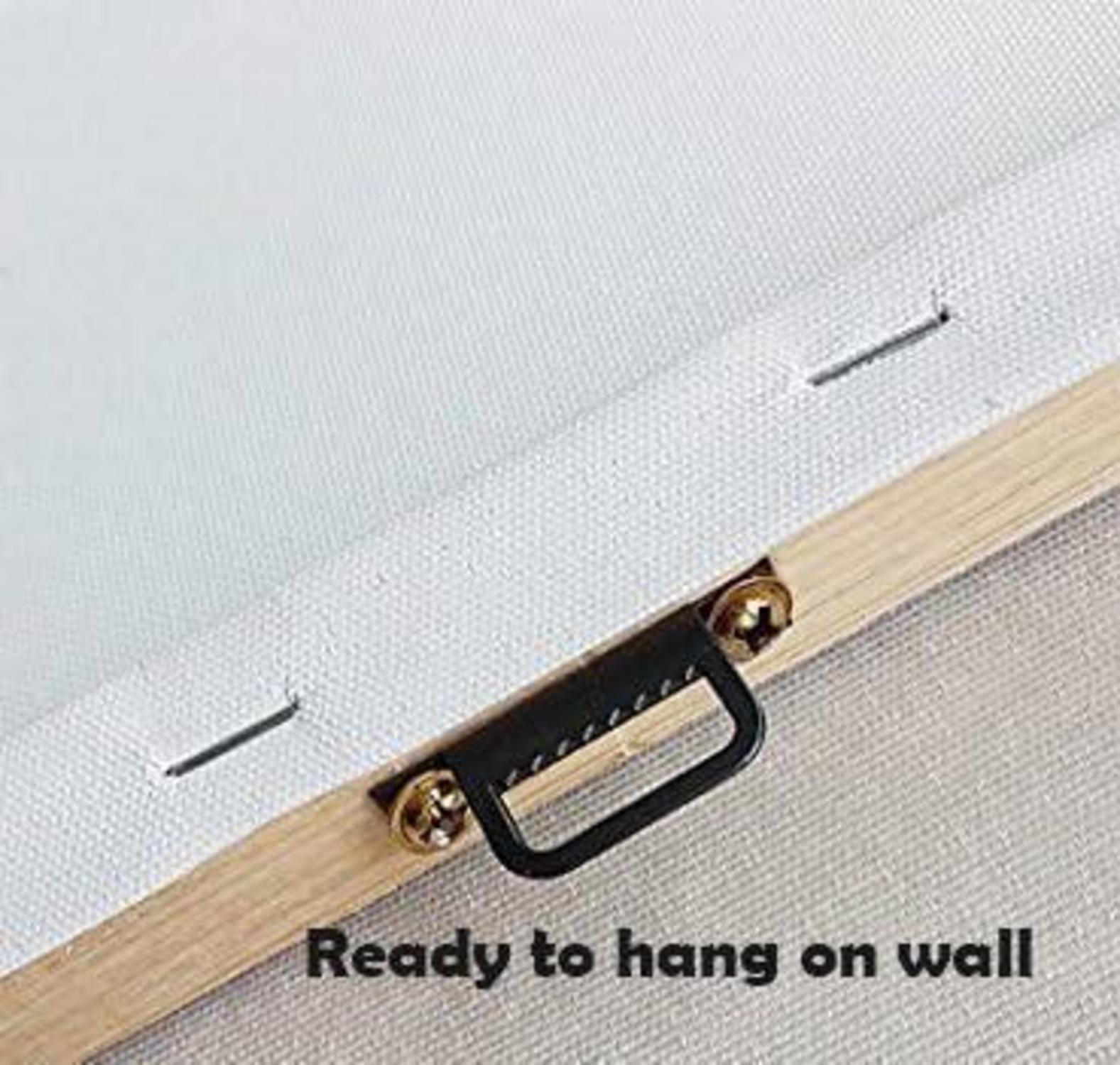 Wolf Tier Leinwandbild 4-teilig Wald Fluss Wohnzimmer Schlafzimmer