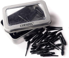 2BA Soft Dartpfeil Spitzen 100-count-Pack Schwarz