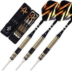 16 Gramm Soft Tip Darts Set mit Slim Case und Zubehör
