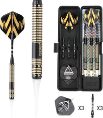 16g CUESOUL Soft Tip Darts Set inkl. Schlanker Hülle