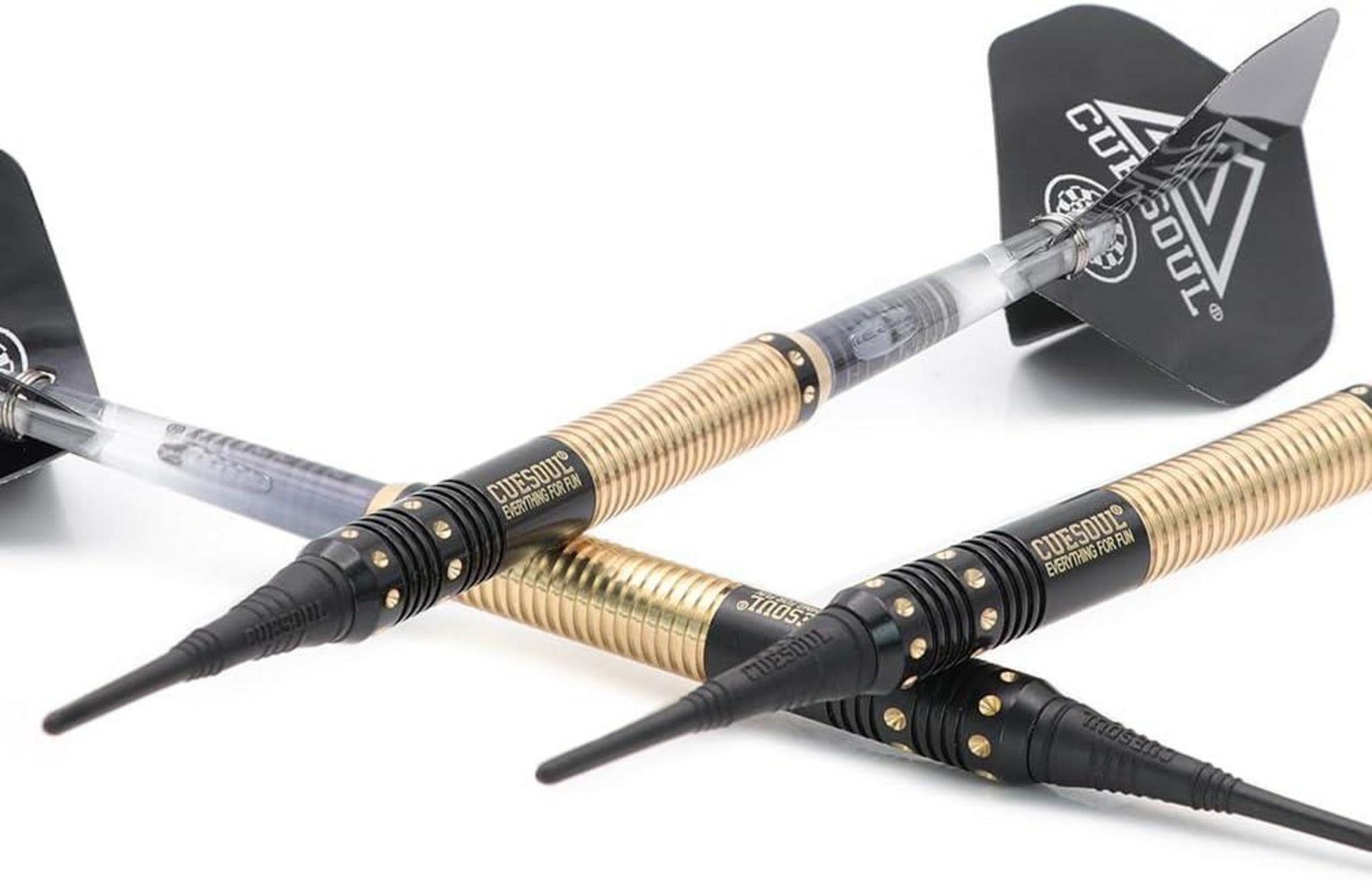 Soft Tip Darts Set 3er 16g Barrel Slim Case & Zubehör