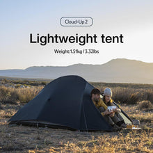 Ultraleichtes Campingzelt für 2 Personen, 3-4